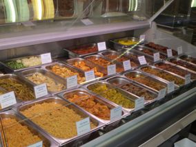 vitrine indonesische gerecht